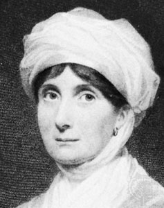 Portrait of Joanna Baillie by Sir William Newton (Wikimedia Commons)
